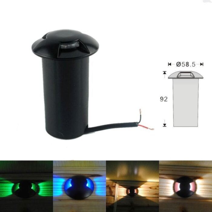 Synergy 21 LED Bodeneinbaustrahler ARGOS rund Segment-2 IP67 ww - weiß - Image 4