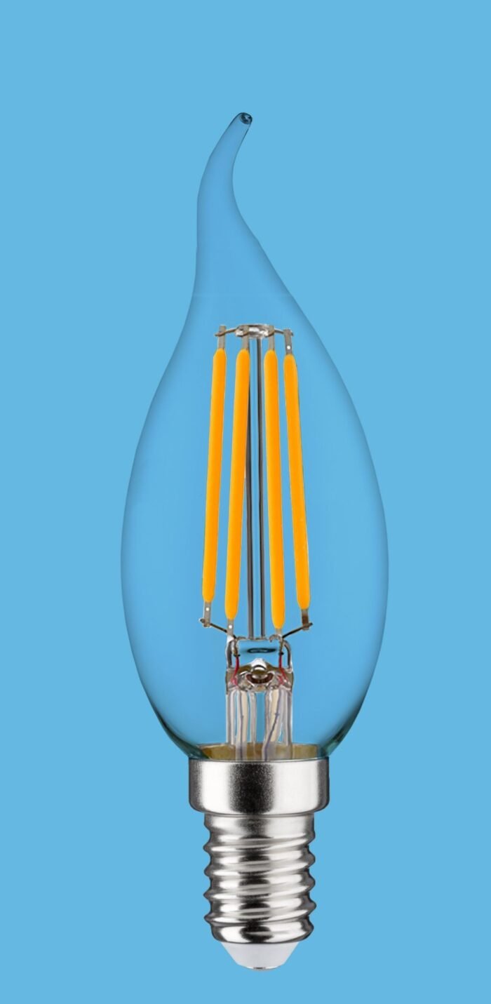 Synergy 21 LED Retrofit E14 Kerze klar geschweift 4