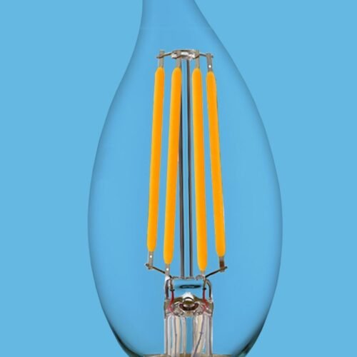 Synergy 21 LED Retrofit E14 Kerze klar geschweift 4