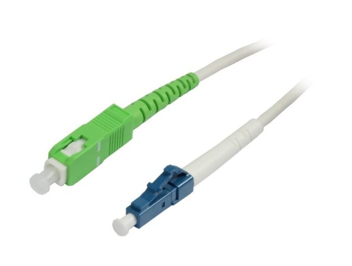 LWL-1-Faser-Patchk. 0.5mtr.LC-SC(APC)