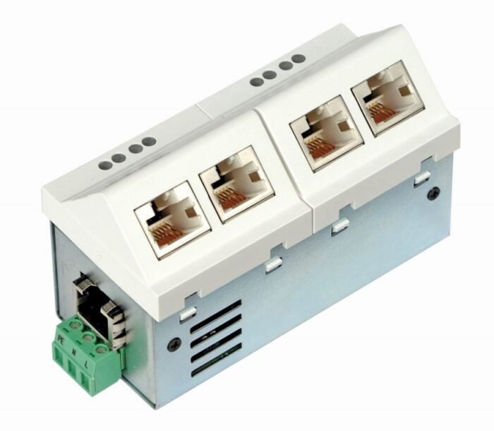 Microsens 5 Port Fast Ethernet Installations-Switch