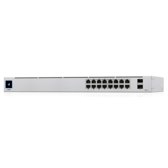 Ubiquiti Switch smart managed Layer2 18 Port &bull 16x GbE &bull PoE Budget 42W &bull 8x PoE at &bull 2x SFP &bull 19" &bull Lüf - Image 2