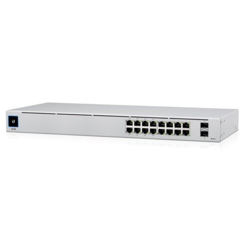 Ubiquiti Switch smart managed Layer2 18 Port &bull 16x GbE &bull PoE Budget 42W &bull 8x PoE at &bull 2x SFP &bull 19" &bull Lüf