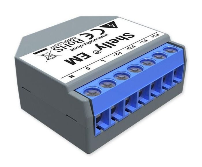 Shelly · Unterputz · "EM" · Stromzähler · max. 2x 120A · Ohne Klemmen · Messfunktion · WLAN - Image 3