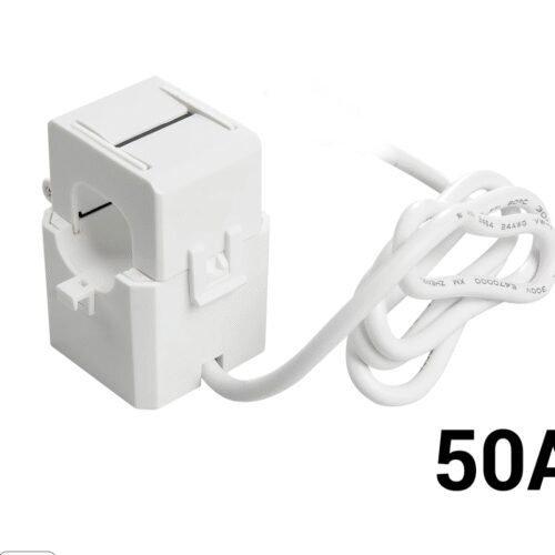 Shelly · Unterputz & Hutschiene Zubehör · "Current Transformer 50A" · Induktionsklemme für EM & 3EM