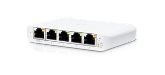 Ubiquiti Switch smart managed Layer2 5 Port &bull 5x GbE &bull 1x PoE at In &bull Desktop &bull Lüfterlos &bull UniFi &bull USW-