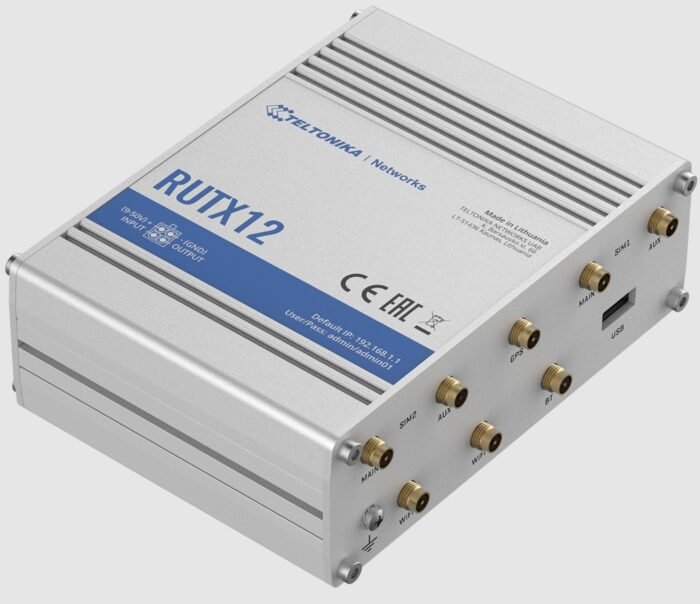 Teltonika · Router · RUTX12 · Dual LTE CAT6 Router WLAN, Dual Band WiFi (Wave-2 802.11ac), 2 SIM - Image 3