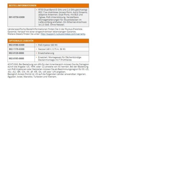 CommScope RUCKUS ZoneFlex R750 / Indoor / 512 Clients / AC WAVE 2 / BeamFlex+ / unleashed Version - Image 4