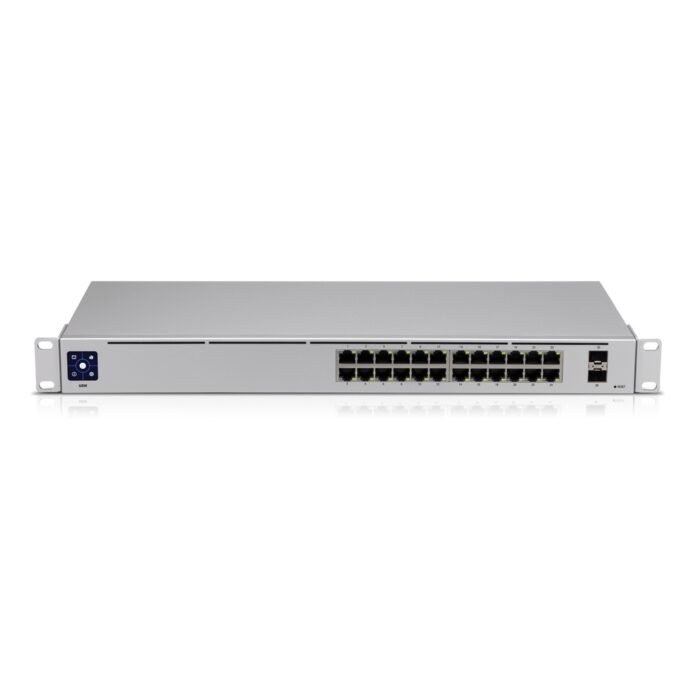 Ubiquiti Switch smart managed Layer2 26 Port &bull 24x GbE &bull 2x SFP &bull 19" &bull Lüfterlos &bull UniFi &bull USW-24 - Image 2
