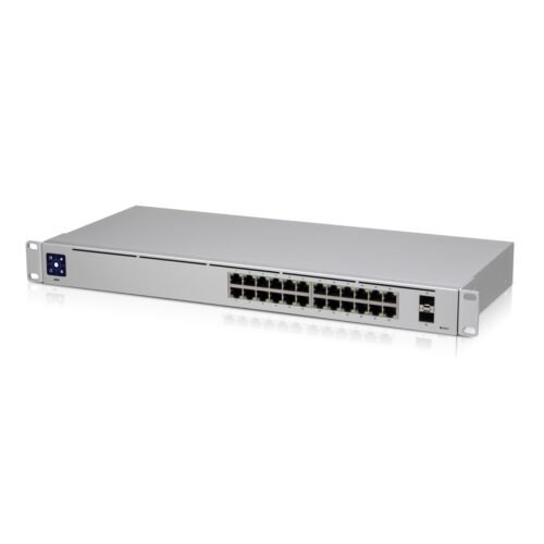 Ubiquiti Switch smart managed Layer2 26 Port &bull 24x GbE &bull 2x SFP &bull 19" &bull Lüfterlos &bull UniFi &bull USW-24