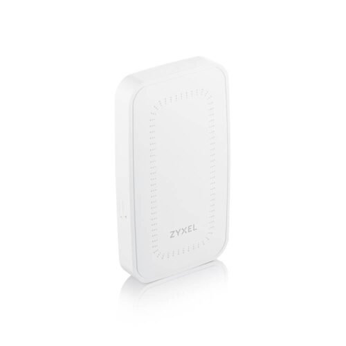 Zyxel Wireless AP WIFI5 &bull AC1200 &bull 2x2 &bull Indoor &bull 1x 1 GbE PoE af &bull WAC500H &bull Wall-Plate &bull NebulaFle