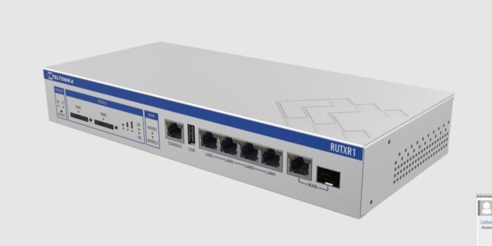 Teltonika · Router · RUTXR1 · SFP · LTE · WAN / 19" Winkel inklusive - Image 2