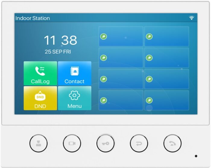 7" Touch Screen SIP Indoor Station / SIP / POE