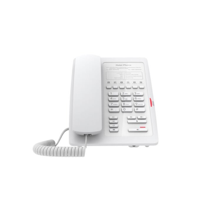 H3 White Hospitality Phone / SIP
