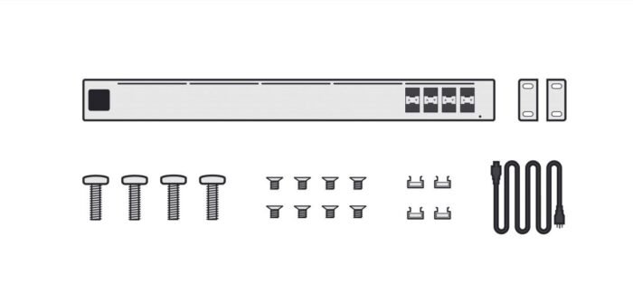 Ubiquiti Switch full managed Layer2 8 Port &bull 8x SFP+ &bull 19" &bull Lüfterlos &bull UniFi &bull USW-Aggregation - Image 6