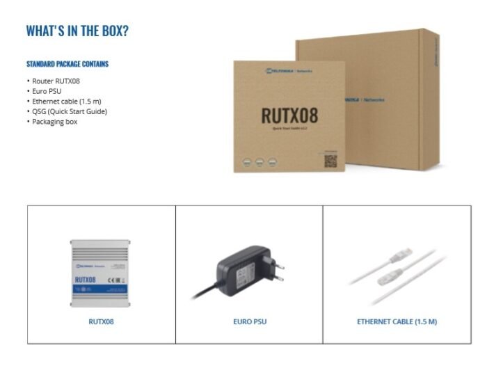 Teltonika · Router · RUTX08 · Ethernet Router - Image 5