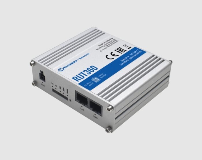 Teltonika · Router · RUT360 · Kompakter-4G/LTE CAT6 Router - Image 2