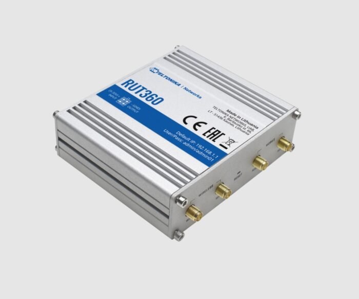 Teltonika · Router · RUT360 · Kompakter-4G/LTE CAT6 Router - Image 3