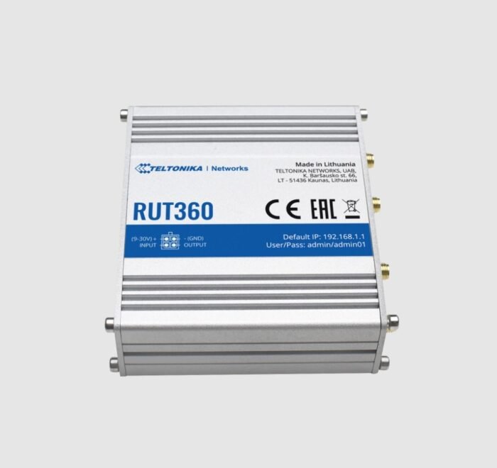 Teltonika · Router · RUT360 · Kompakter-4G/LTE CAT6 Router - Image 4