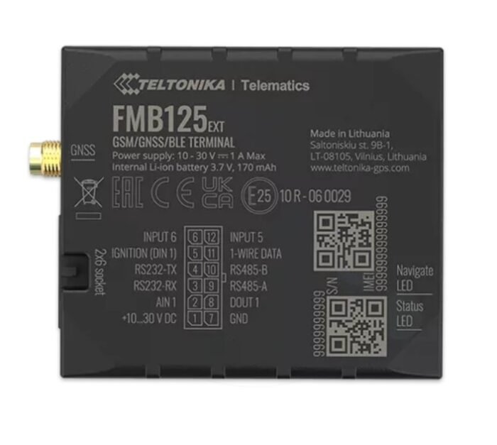 Teltonika · Tracker GPS · FMB125 · Fahrzeug · GNSS/GSM/BLE 4.0 - Image 2