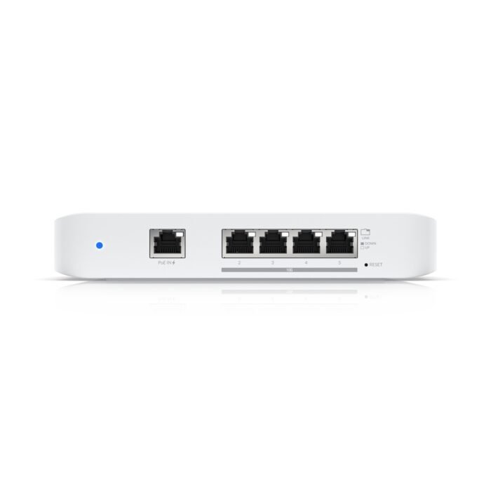 Ubiquiti Switch smart managed Layer2 5 Port &bull 4x 10 GbE &bull 1x PoE at In &bull Desktop &bull Lüfterlos &bull UniFi &bull U - Image 3