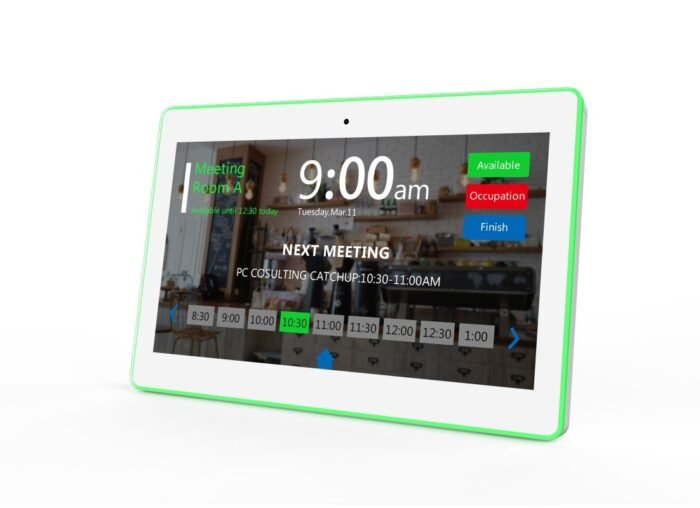 ALLNET Meetingraum RGB LED Tablet 15 Zoll RK3399 weiß Android 10 und NFC/RFID - Image 2