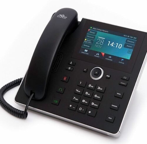 AudioCodes SFB C450HD IP-Phone PoE GbE black