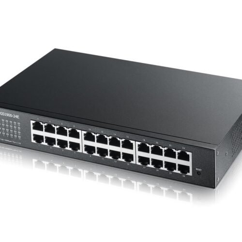 Zyxel Switch smart managed Layer2 24 Port &bull 24x 1 GbE &bull 19" &bull Lüfterlos &bull GS1900-24E V3
