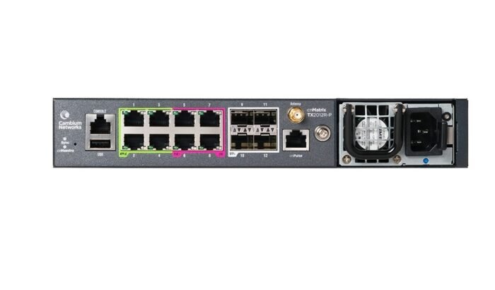 Cambium Networks cnMatrix TX 2012R-P - POE Switch 8 x 1gbps