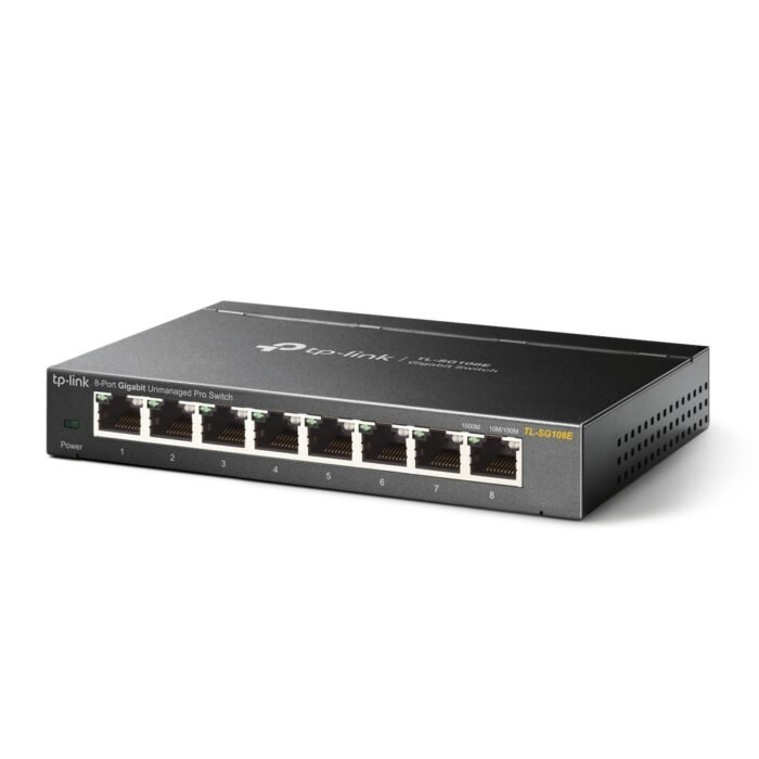 TP-Link - TL-SG108E - 8-Port Gigabit Easy Smart Switch - Image 2