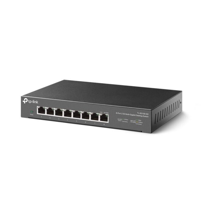 TP-Link - TL-SG108-M2 - 8-Port 2.5G Multi-Gigabit Desktop Switch - Image 2