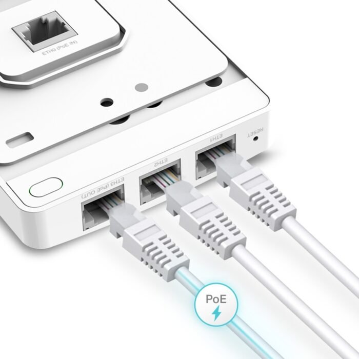 TP-Link Wireless AP WIFI5 &bull AC1200 &bull 2x2 &bull Indoor &bull 1 GbE &bull EAP235-Wall &bull Omada - Image 2