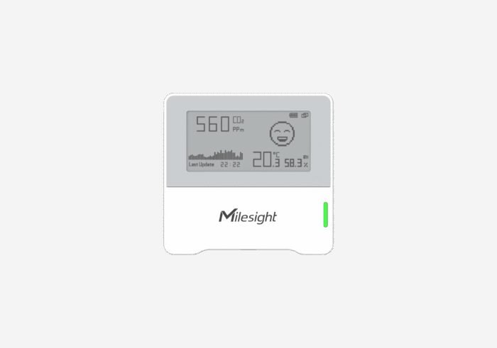 Milesight IoT Indoor Ambience Monitoring Sensor, AM103-868M LoRaWAN / Temp. / Humidity / CO2 / E-Ink Display - Image 4