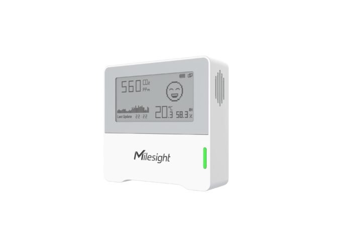 Milesight IoT Indoor Ambience Monitoring Sensor, AM103-868M LoRaWAN / Temp. / Humidity / CO2 / E-Ink Display - Image 7