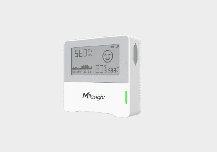 Milesight IoT Indoor Ambience Monitoring Sensor, AM103-868M LoRaWAN / Temp. / Humidity / CO2 / E-Ink Display
