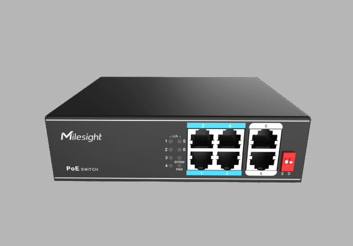 Milesight IoT Milesight 4-Port PoE Switch, MS-S0204-EL - Image 4