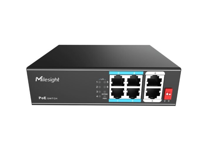 Milesight IoT Milesight 4-Port PoE Switch, MS-S0204-EL - Image 9