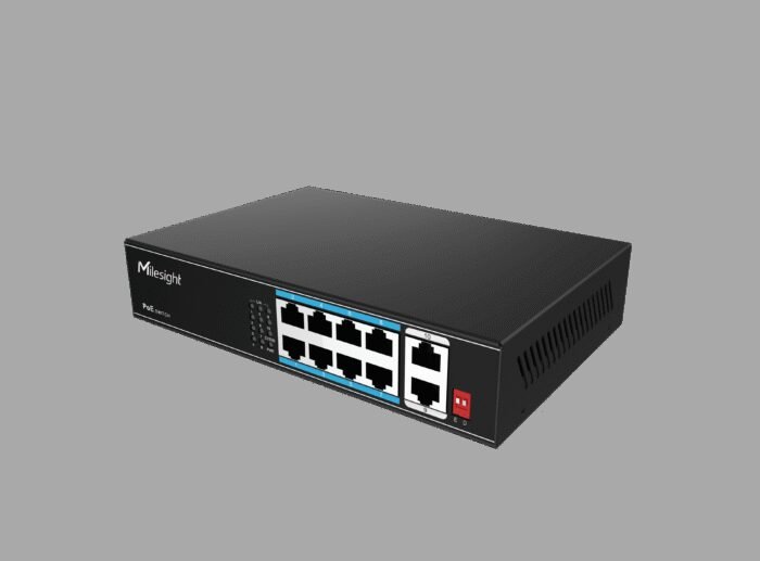 Milesight IoT Milesight 8-Port PoE Switch, MS-S0208-EL - Image 3