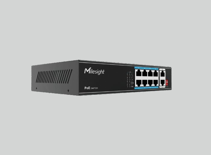 Milesight IoT Milesight 8-Port PoE Switch, MS-S0208-EL - Image 4