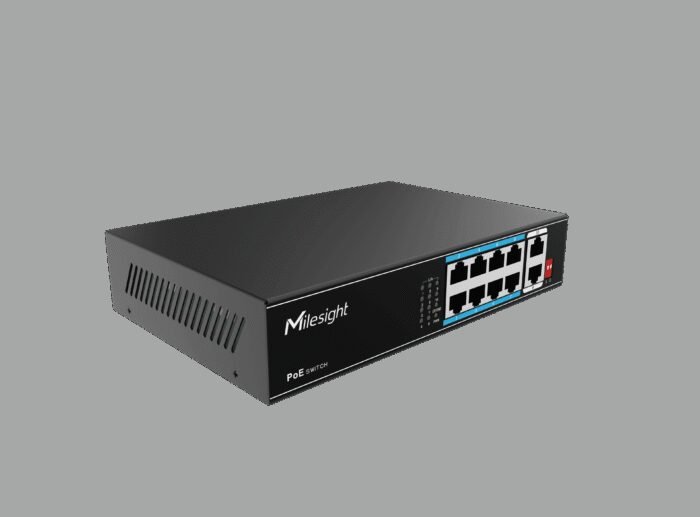 Milesight IoT Milesight 8-Port PoE Switch, MS-S0208-EL - Image 5