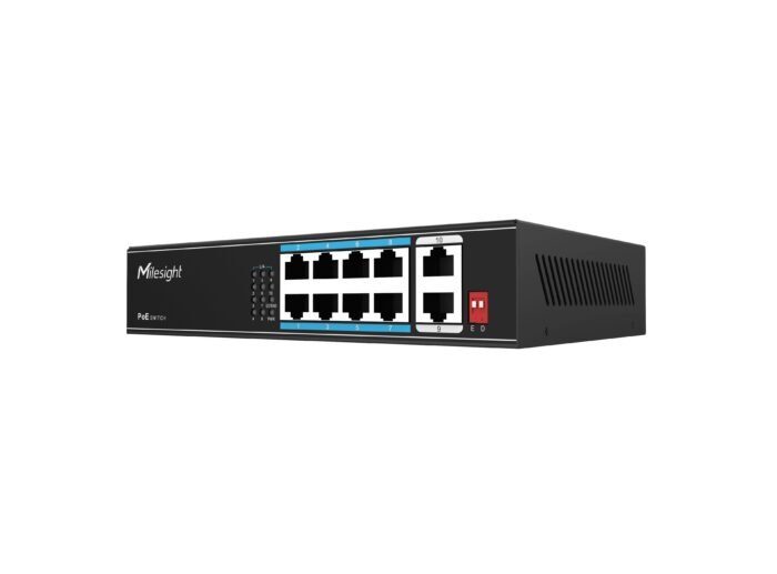 Milesight IoT Milesight 8-Port PoE Switch, MS-S0208-EL - Image 7