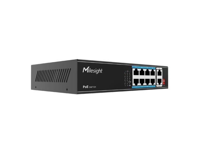 Milesight IoT Milesight 8-Port PoE Switch, MS-S0208-EL - Image 9