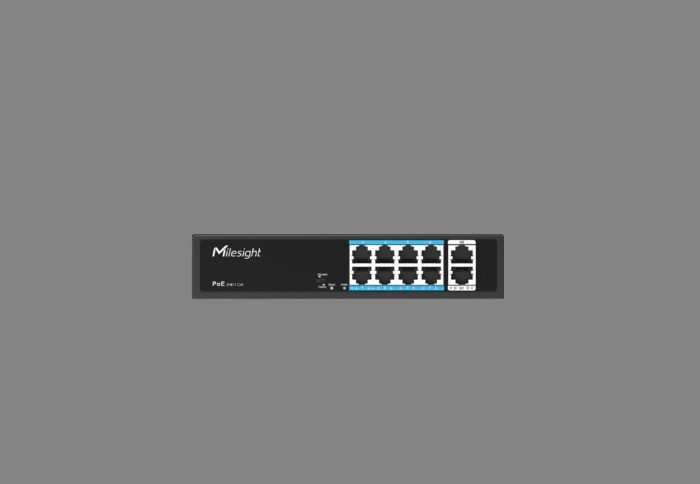 Milesight IoT Milesight 8-Port PoE Switch(Gigabit Uplink Port), MS-S0208-GL - Image 3