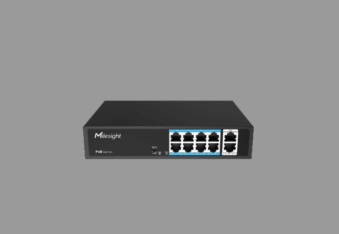 Milesight IoT Milesight 8-Port PoE Switch(Gigabit Uplink Port), MS-S0208-GL - Image 4
