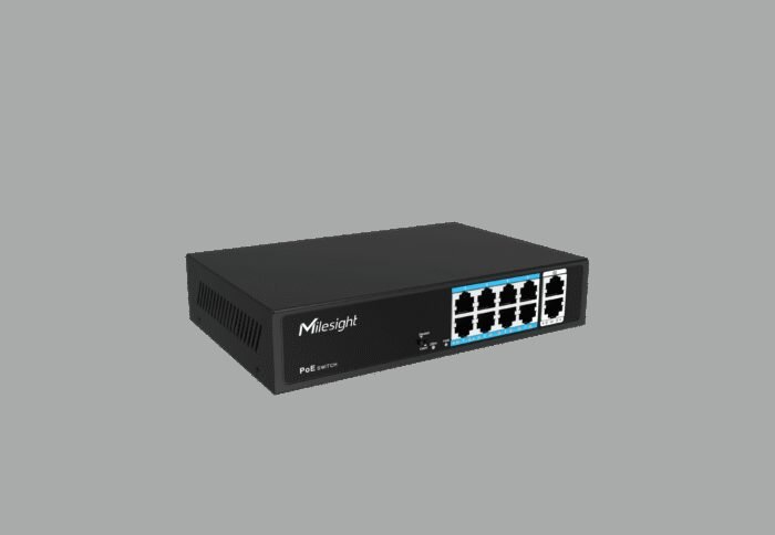 Milesight IoT Milesight 8-Port PoE Switch(Gigabit Uplink Port), MS-S0208-GL - Image 5