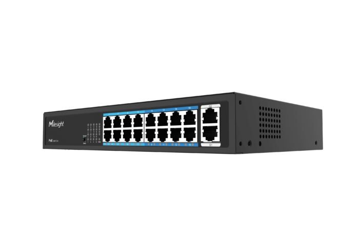 Milesight IoT Milesight 16-Port PoE Switch, MS-S0216-GL - Image 3