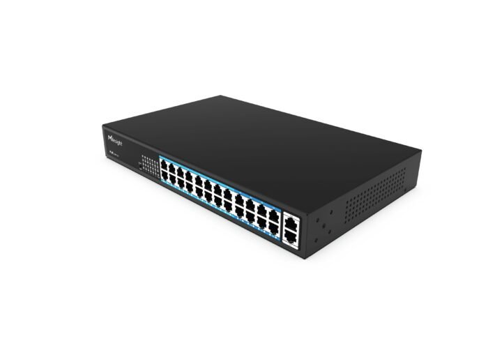 Milesight IoT Milesight 24-Port PoE Switch, MS-S0224-GL - Image 3