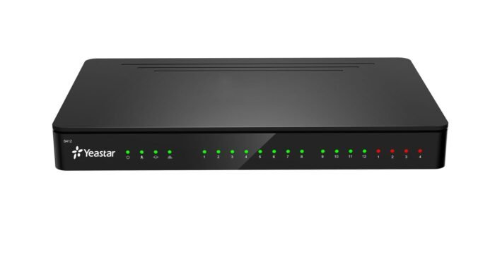 Yeastar S-Series PBX - S412 lite 4x FXS on board 8 SIP-User (V4)