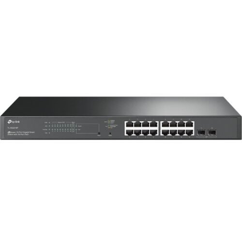 TP-Link Switch smart managed Layer2 18 Port &bull 16x 1 GbE &bull PoE Budget 150W &bull 2x SFP &bull 19" &bull Omada &bull SG221