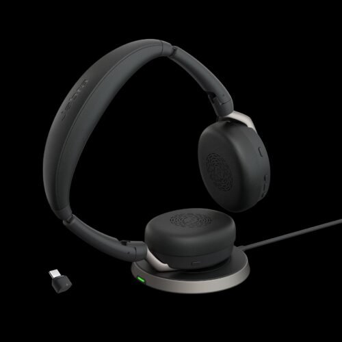 Jabra Evolve2 65 Flex Link380c MS Stereo with Charging Stand
